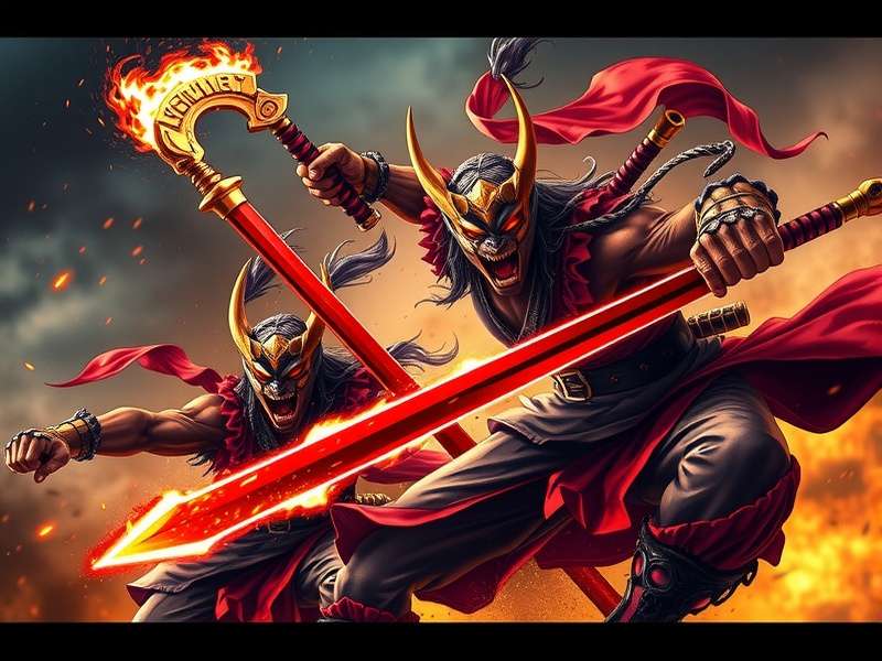 Inferno Fury Ruler Action Scene